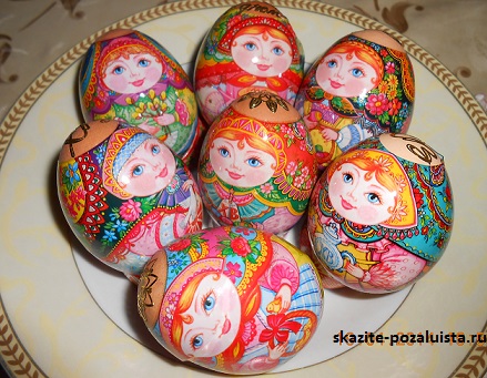 Декорируем пасхальные яйца с помощью наборов. ОПРОС: а вы красите яйца на Пасху?